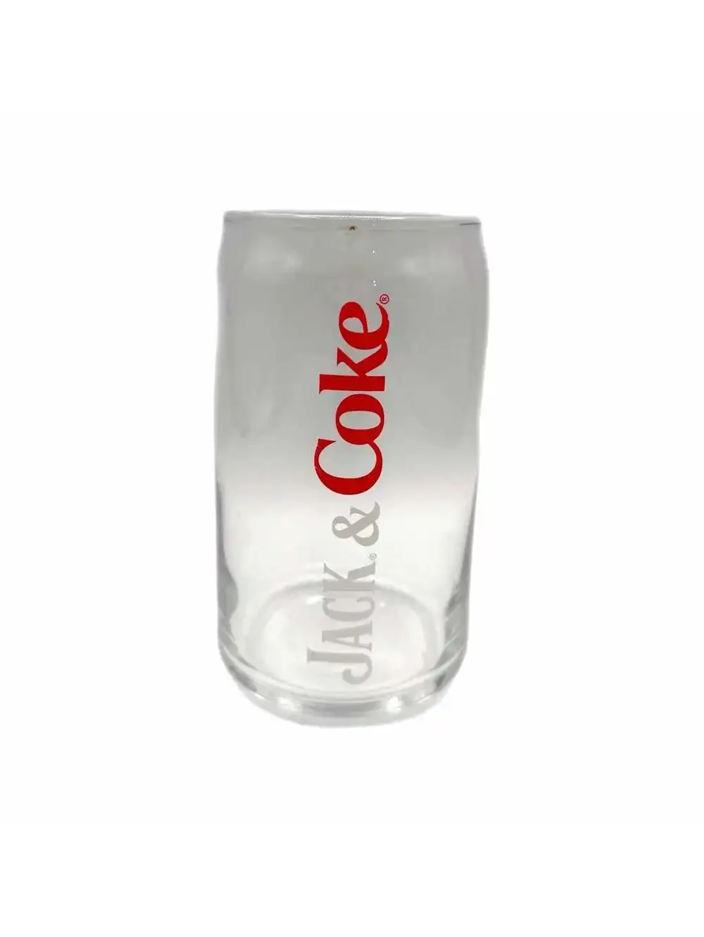 Vintage Jack & Coke 12oz Can-Shaped Tumbler Glass